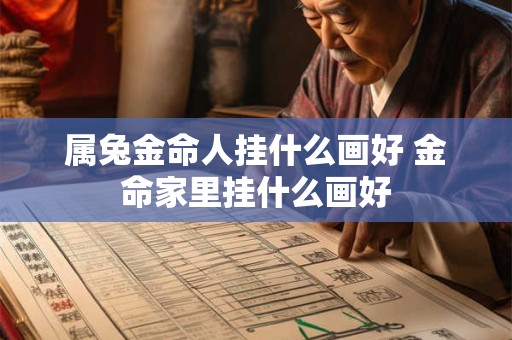 属兔金命人挂什么画好 金命家里挂什么画好