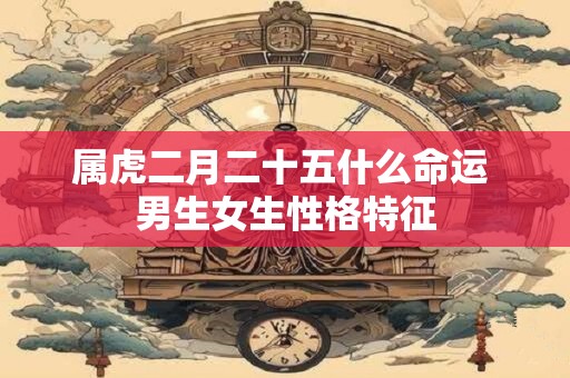 属虎二月二十五什么命运 男生女生性格特征