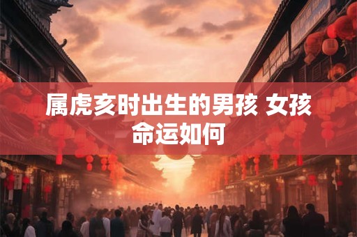 属虎亥时出生的男孩 女孩命运如何