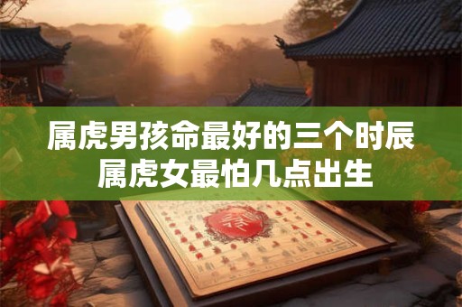属虎男孩命最好的三个时辰 属虎女最怕几点出生