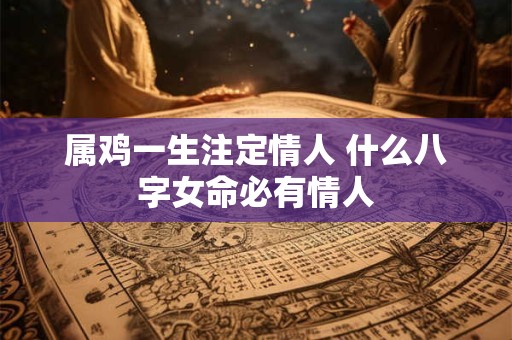 属鸡一生注定情人 什么八字女命必有情人