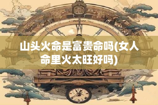 详细阅读:山头火命是富贵命吗(女人命里火太旺好吗) 山头火命是富贵命吗(女人命里火太旺好吗)