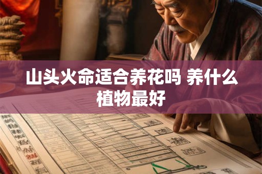 山头火命适合养花吗 养什么植物最好