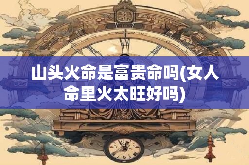 山头火命是富贵命吗(女人命里火太旺好吗)