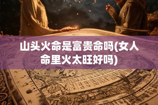 山头火命是富贵命吗(女人命里火太旺好吗)