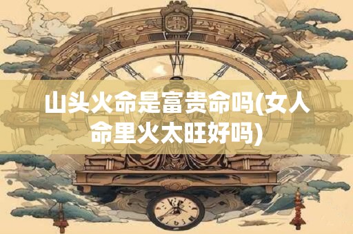 山头火命是富贵命吗(女人命里火太旺好吗)