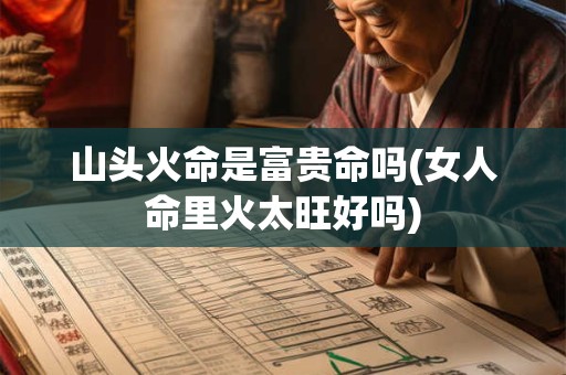 山头火命是富贵命吗(女人命里火太旺好吗)