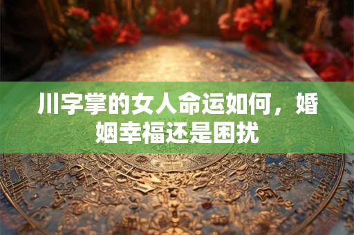 川字掌的女人命运如何，婚姻幸福还是困扰