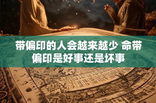 带偏印的人会越来越少 命带偏印是好事还是坏事