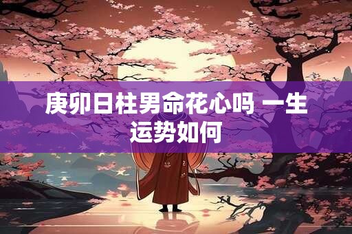 庚卯日柱男命花心吗 一生运势如何