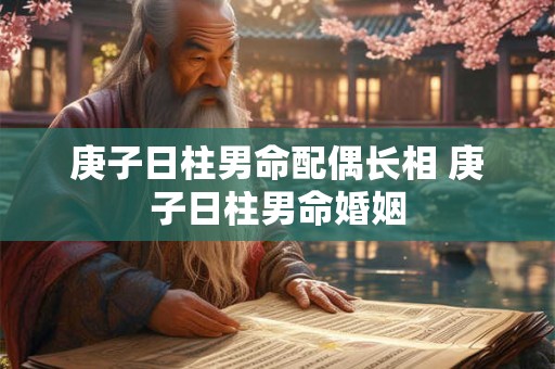 庚子日柱男命配偶长相 庚子日柱男命婚姻