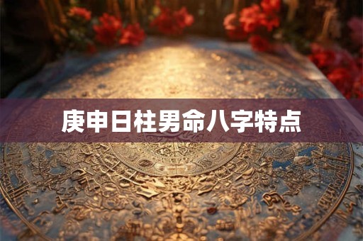 庚申日柱男命八字特点