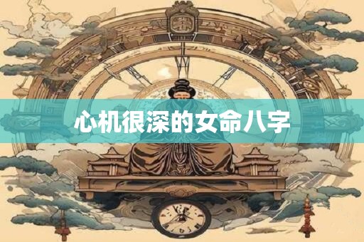 心机很深的女命八字