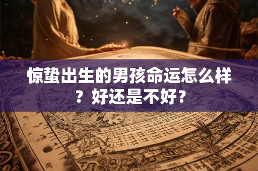 惊蛰出生的男孩命运怎么样？好还是不好？