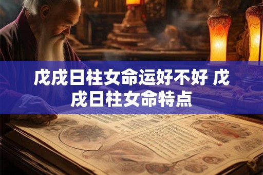 戊戌日柱女命运好不好 戊戌日柱女命特点