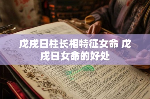 戊戌日柱长相特征女命 戊戌日女命的好处