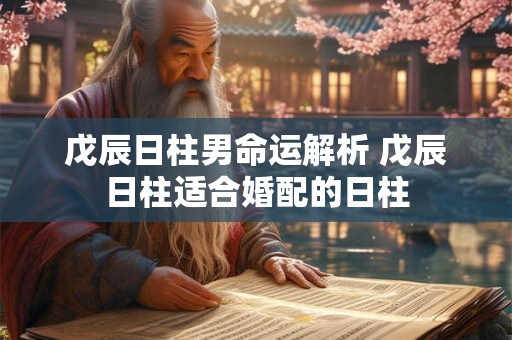 戊辰日柱男命运解析 戊辰日柱适合婚配的日柱