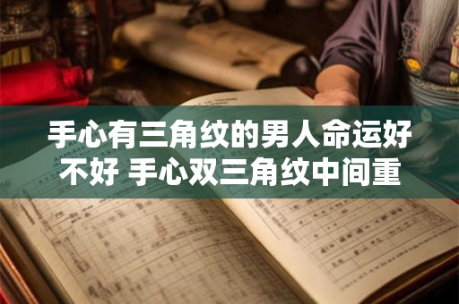 手心有三角纹的男人命运好不好 手心双三角纹中间重叠好不好