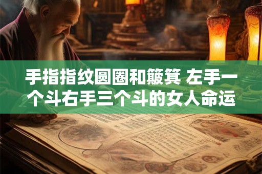 详细阅读:手指指纹圆圈和簸箕 左手一个斗右手三个斗的女人命运 手指指纹圆圈和簸箕 左手一个斗右手三个斗的女人命运