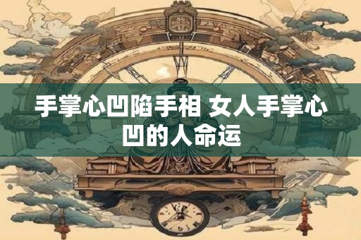 手掌心凹陷手相 女人手掌心凹的人命运