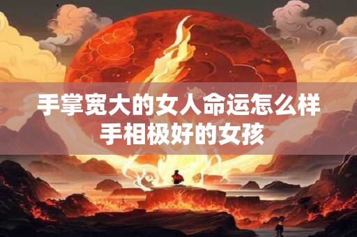 手掌宽大的女人命运怎么样 手相极好的女孩