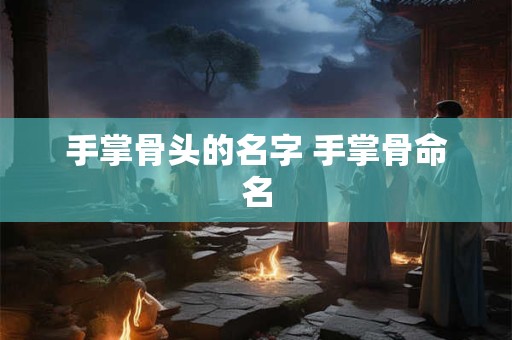 手掌骨头的名字 手掌骨命名