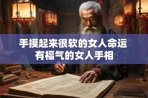 详细阅读:手摸起来很软的女人命运 有福气的女人手相 手摸起来很软的女人命运 有福气的女人手相