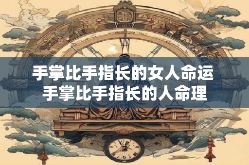 手掌比手指长的女人命运 手掌比手指长的人命理