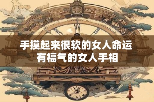 手摸起来很软的女人命运 有福气的女人手相