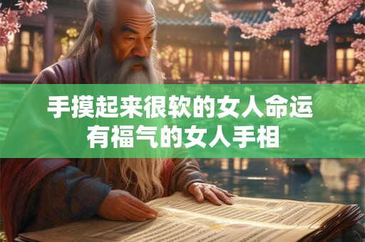 详细阅读:手摸起来很软的女人命运 有福气的女人手相 手摸起来很软的女人命运 有福气的女人手相