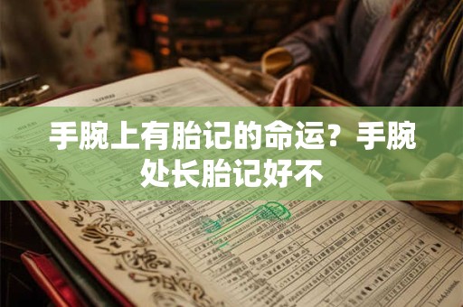 手腕上有胎记的命运？手腕处长胎记好不