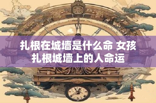 扎根在城墙是什么命 女孩扎根城墙上的人命运
