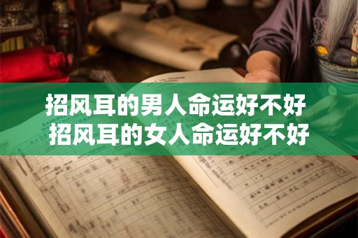 招风耳的男人命运好不好 招风耳的女人命运好不好