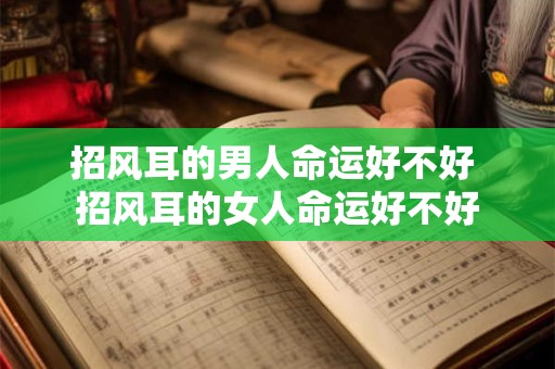 招风耳的男人命运好不好 招风耳的女人命运好不好