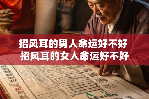 招风耳的男人命运好不好 招风耳的女人命运好不好