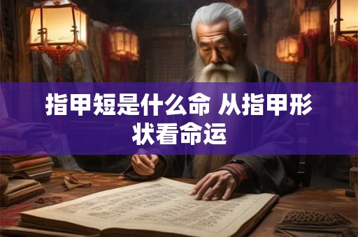 指甲短是什么命 从指甲形状看命运