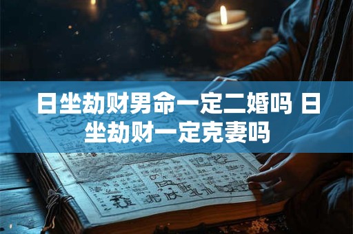 日坐劫财有哪些日柱 日坐偏财的命运精论