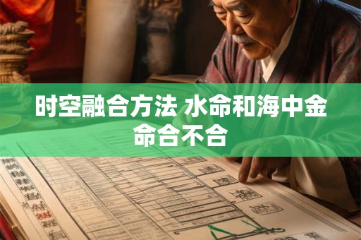 时空融合方法 水命和海中金命合不合