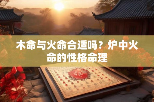 木命与火命合适吗？炉中火命的性格命理