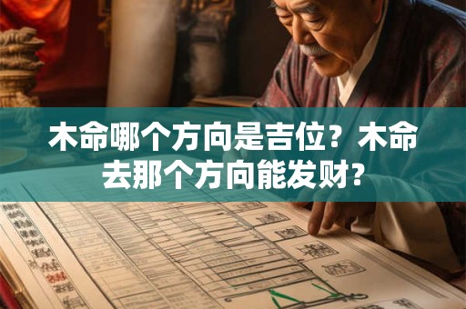 木命哪个时候出生最好，几月出生好？