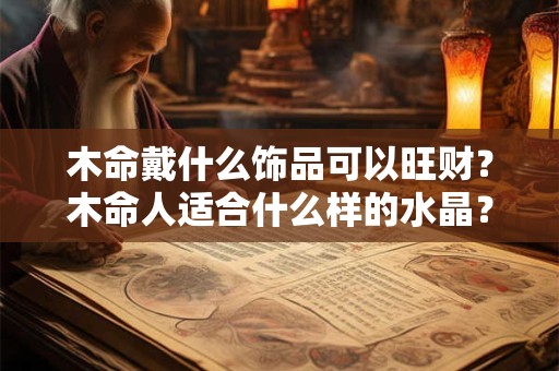 木命戴什么饰品可以旺财？木命人适合什么样的水晶？