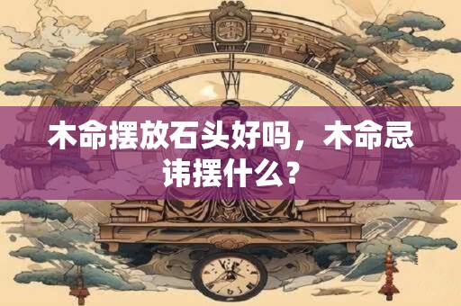 木命摆放石头好吗，木命忌讳摆什么？