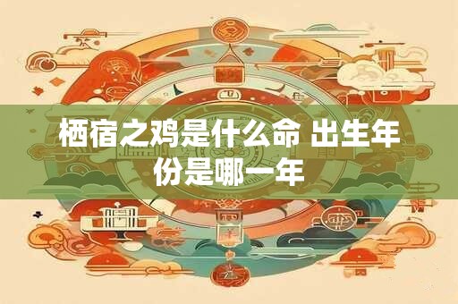 栖宿之鸡是什么命 出生年份是哪一年