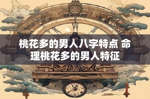 详细阅读:桃花多的男人八字特点 命理桃花多的男人特征 桃花多的男人八字特点 命理桃花多的男人特征