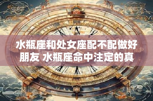 水瓶座和处女座配不配做好朋友 水瓶座命中注定的真爱