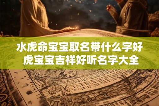 水虎命宝宝取名带什么字好 虎宝宝吉祥好听名字大全