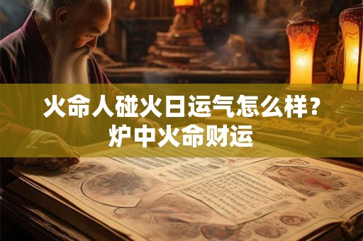 火命人缺土,火命人和土命人相配吗