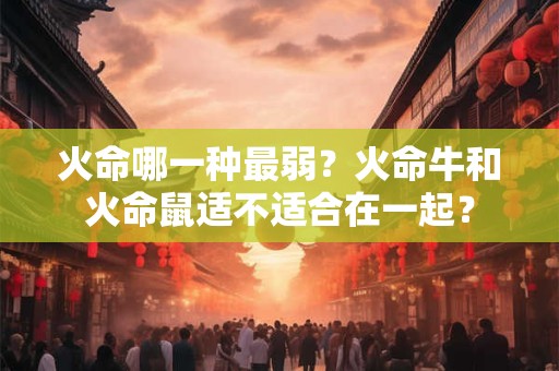 火命啥时交运？火命可以戴什么首饰？