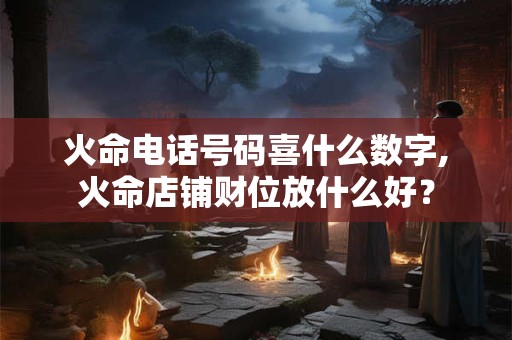 火命电话号码喜什么数字,火命店铺财位放什么好？