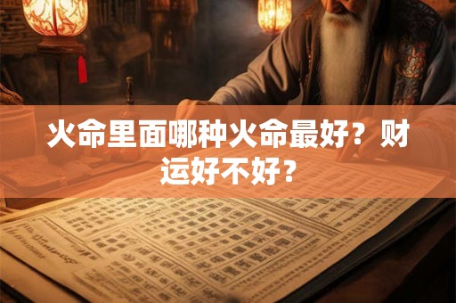 火命里缺金的人最忌讳吗？戴金可不可以化解？